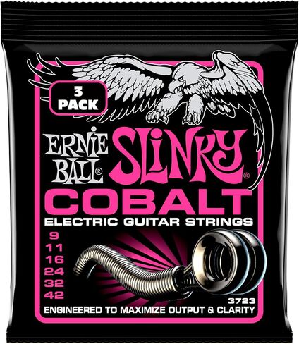 Ernie Ball Primo Slinky Cobalt Electric Guitar Strings 9.5-44 Gauge in Saudi Arabia