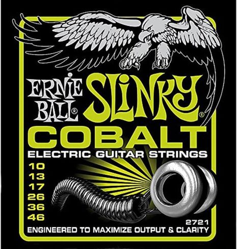Ernie Ball Primo Slinky Cobalt Electric Guitar Strings 9.5-44 Gauge in Saudi Arabia