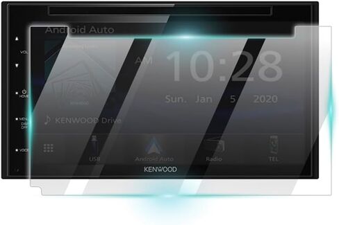IPG ProActive لـ Kenwood DMX7709S - DMX8709S شاشة لمس الوسائط الرقمية 6.8 بوصة 9H واقي شاشة صلابة زجاج أملس، لمسة فائقة الوضوح ومضادة للخدش والتلطيخ والصدمات، تقنية نانو مقاومة للصدمات لـ DMX7709S in Saudi Arabia