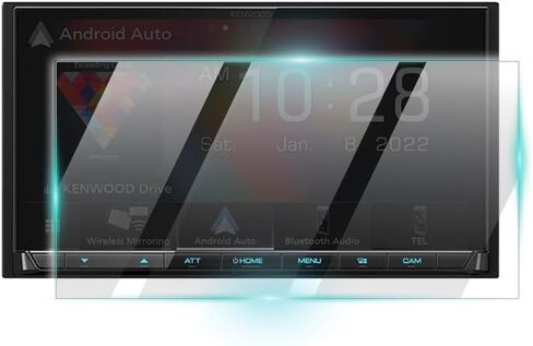 IPG ProActive لـ Kenwood DMX7709S - DMX8709S شاشة لمس الوسائط الرقمية 6.8 بوصة 9H واقي شاشة صلابة زجاج أملس، لمسة فائقة الوضوح ومضادة للخدش والتلطيخ والصدمات، تقنية نانو مقاومة للصدمات لـ DMX7709S in Saudi Arabia