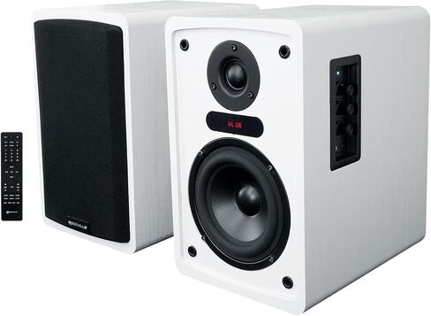 Rockville ELITE-5B 5.25 inch Powered Bookshelf Speakers Bluetooth Mic/Optical in in Kuwait