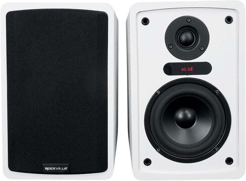Rockville ELITE-5B 5.25 inch Powered Bookshelf Speakers Bluetooth Mic/Optical in in Kuwait