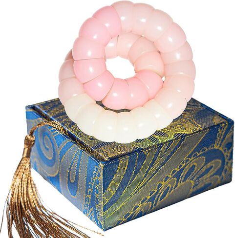 أساور مطرزة ببذور بودي الطبيعية، لعبة تململ لتخفيف التوتر والقلق بشكل فعال، سوار بودي للشفاء والحماية، سوار لعبة تململ مدمن للنساء والرجال مع صندوق هدايا in Kuwait