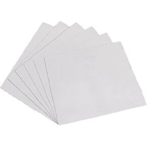 Premium Guitar Cloths Microfiber Polishing Cloths for Musical Instruments Polishing & Cleaning Cloths for Guitar Bass Violin Piano Clarinet Trumpet Sax Universal (6-Packs)