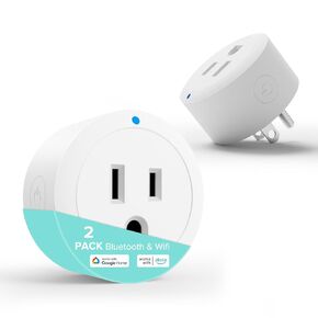 Smart Plug, WiFi Plug Outlet Timer Smart Socket Compatible with Alexa and Google Home, APP Control, Schedule, No Hub Required, ETL FCC Listed, 2.4GHz WiFi Only, 4PK