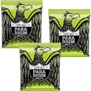 3 PACK Ernie Ball 2021 Paradigm Regular Slinky Electric Guitar Strings .010-.046