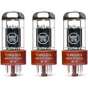 New Gain Matched Trio (3) Tung-Sol Reissue 6SN7GTB Vacuum Tubes 6SN7 6SN7GT