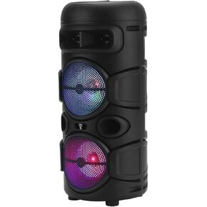 Portable Bluetooth Speaker with Lights,Portable Bluetooth Speaker,Led Light Speaker Stereo Surround Sound Speakers Portable Speaker Speakers for Computer Wireless Speakers for Home Deep Bass Speaker
