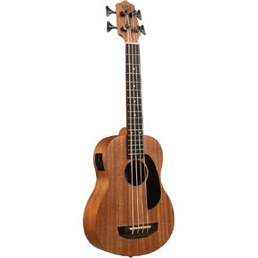 Kala Brand Music Co, 4-String Ukulele, Right, Natural, UBASS BAKITHI-FS
