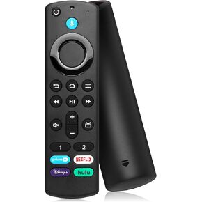 L5B83H 2nd Gen Voice Replacement Remote Control Fit for Fire AMZ Smart TVs Stick 2nd Gen, Smart TVs Cube 2nd Gen, 1st Gen Smart TVs Cube, Smart TVs Stick 4K, Smart TVs Stick Lite, 3rd Gen Smart TVs