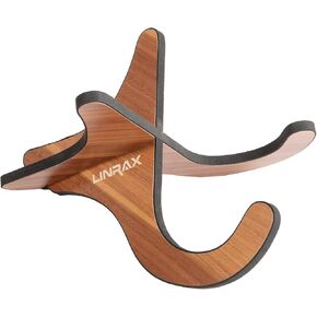 US1 Ukulele Stand Floor, Universal Wooden Violin Stand X-Frame Style, Ukulele Holder with Soft Rubber for Ukulele Violin Banjo Mandolin, Portable Floor Stand, Ukulele and Violin Accessories