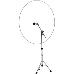 Drum Shield-Clear Acrylic Drum Baffles,Muffles & Boosts Performance. Mounts on All Cymbal Stands. (22 inch - 3 Pack)