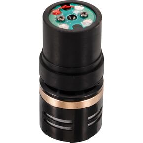 ibasenice Dynamic Microphone Capsule Microphone Replacement Core Mic Part Black