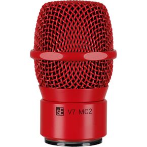 SE Electronics V7-MC2-RED Mic Capsule for Sennheiser Wireless Systems, Red