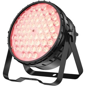 BETOPPER Stage Lights 54x4W Strobe Light RGBW 4-in-1 DMX 4/8 dj Lights for Parties Professional Disco Backdrop Par Lights for Photography Video Wedding Yard Home Decor Christmas Lights-Two