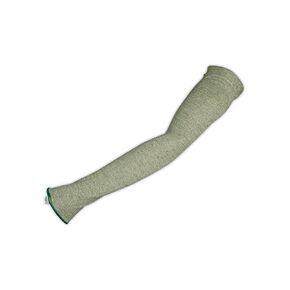 MAGID CutMaster Aramax AX244STHO Sleeve | HPPE, Fiberglass and Synthetic Fiber Blended Cut Resistant Sleeve with Elastic Thumb Crotch - Cut Level 4, Green (2 Sleeve)