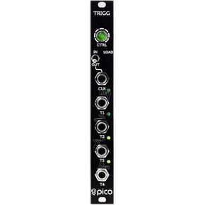 Pico Trigger Pattern Generator and Clock Source Eurorack Module