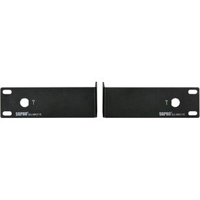 Audio Rack Mount Kit for Wireless Microphone Receivers and Wireless in-Ear Monitor System Transmitters