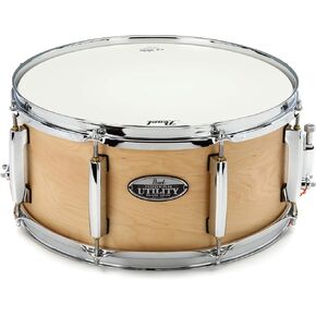 Pearl Modern Utility Snare Drum - 14 Inches X 6.5 Inches Satin Natural
