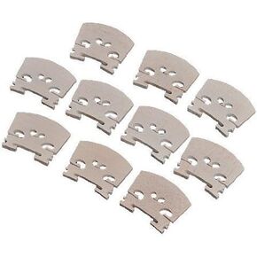 Lsgoodcare 28pcs Size 4/4 3/4 1/4 1/16 1/2 1/10 1/8 Violin Maple Bridge Violin Parts