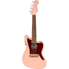 Fender, 4-String Ukulele, Right, Shell Pink (0970533556)