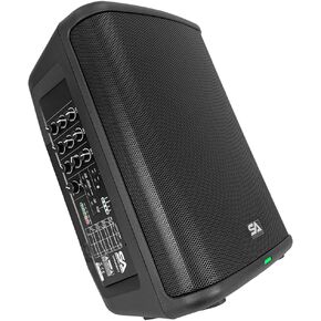 Seismic Connect - Portable Powered 8 Inch 2-Way Rechargable PA Speaker - Class D Amp | TWS Connectivity | DSP | All-in-One PA System