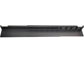 زوج واحد من قضبان عمق قابلة للتعديل من RIVECO لرفوف وخزائن الخادم من 21.5 بوصة إلى 37.5 بوصة، 4 قضبان تثبيت على حامل مثبت للشبكات ومعدات التسجيل، حامل 160 رطل in Kuwait