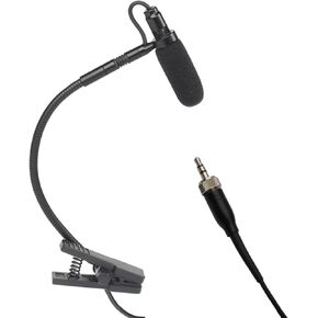 Clip on Instrumental Condenser Microphone Saxophone Microphone Professional Gooseneck Mic Flexible for Trumpet Replacement, L6