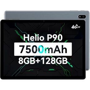 ALLDOCUBE X Game Tablet PC, Android 11, 10.5" Tablet, Helio P90 CPU, 8GB RAM/128GB ROM, Full fit HD IPS Screen, Type-C, 7500mAh Battery,2.4+5G WIFI,Bluetooth5.0,Support Game, Office, Paint Modes