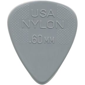 JIM DUNLOP 44R.60 Nylon Standard, Light Gray, .60mm, 72/Bag