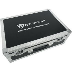 Rockville Charging CASE for 8 Lights-Mini RF3 RF4 or IR4