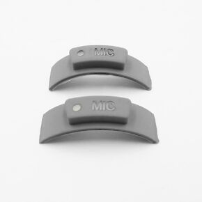 2-Pack Microphone Press Fittings Rubber Power Switch Button for Sennheiser ew300G3 845, Sennheiser SKM 300-845 G3, Sennheiser SKM 300 G3 Wireless Microphone