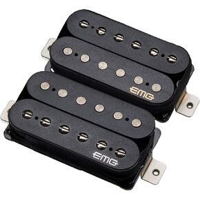 EMG Retro Active Hot 70 Guitar Pickup Set, Black