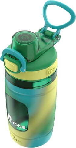 أكمام سيليكون فلو وفم واسع من بوبا كيدز، 16 أونصة، زجاجة مياه مكونة من قطعتين، متوسطة، لافندر فروست؛ صبغ ربطة عنق الصقيع باللافندر in Kuwait