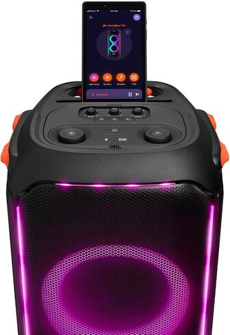 حزمة سماعات بلوتوث JBL Partybox 710 المحمولة مع ميكروفون لاسلكي PBM100 in Kuwait