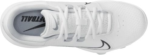حذاء Nike للسيدات Hyperdiamond 4 Pro Moulded Softball SZ 8.5 أسود | أبيض | رمادي in Kuwait