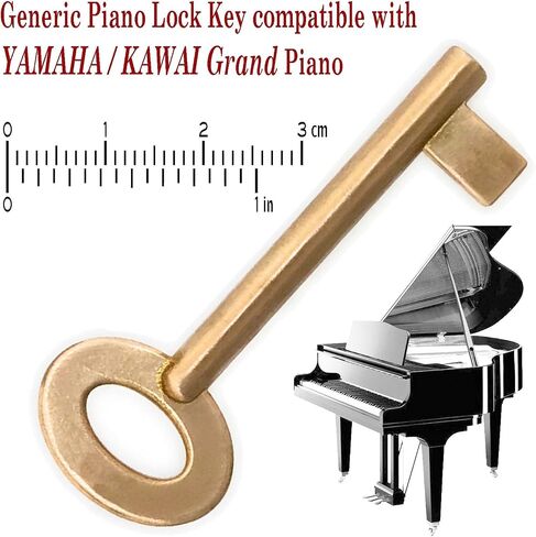 NeoPRO Generic Piano Lock Key (Yamaha/Kawai Grand) in Kuwait