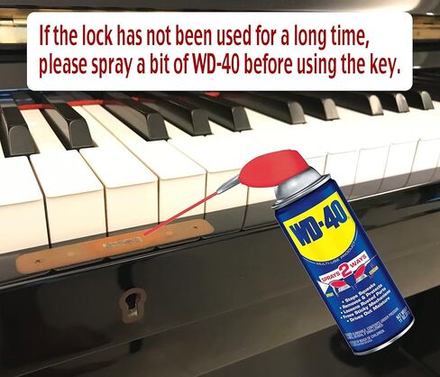 NeoPRO Generic Piano Lock Key (Yamaha/Kawai Grand) in Kuwait