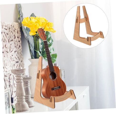 حامل جيتار من توياندونا، حامل داعم للجيتار، جيتار كهربائي صوتي، جيتار كهربائي، القيثارة، بانجو، مندولين، كمان، رف عرض محمول قابل للطي in Kuwait