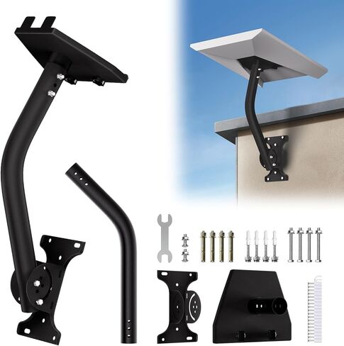 Starlink Mounting Pole Kit for V2 (Gen 2) - Adjustable Starlink Pole Mount Kit Bracket for Starlink Satellite Dish, Ideal for Roof/ Wall/ Ground Mounting,Rust-Resistant & Easy Installation Hardware in Kuwait