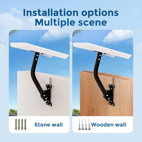 Starlink Mounting Pole Kit for V2 (Gen 2) - Adjustable Starlink Pole Mount Kit Bracket for Starlink Satellite Dish, Ideal for Roof/ Wall/ Ground Mounting,Rust-Resistant & Easy Installation Hardware in Kuwait