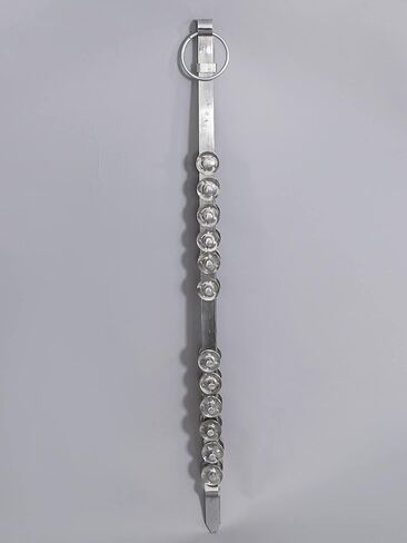 آلة موسيقية Chimta Steel Chimta الموسيقية ملقط النار الموسيقية لبوجا، أداة الموسيقى الهندية الشعبية قرع اليد الآلات الموسيقية الهندية لساتسانغ بوجا كيرتان in Kuwait