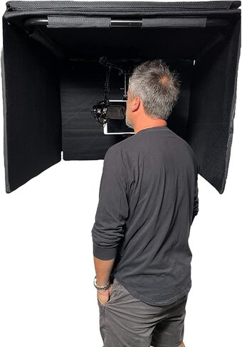 Glide Gear SB100 Portable Isolation Sound Booth for C-Stand or Desktop in Saudi Arabia
