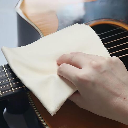 12 قطعة من دبابيس جسر الجيتار الصوتي، قطع غيار وإكسسوارات أوتاد الجيتار، مع مزيل سحب دبوس الجسر، مجموعتان من صامولة سرج جسر الجيتار، قطعة واحدة من قماش التنظيف in Kuwait