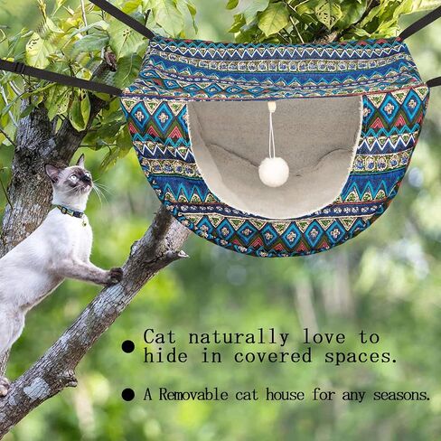 JSPYFITS Cat Cage Hammock,Double Layer Hanging Adjustable Soft Pet Bed Suitable for Kitten Ferret Puppy Rabbit or Small Pet,Hanging Bed for Pets,2 Level Indoor Bed for Spring/Summer/Winter Pink Cat in Kuwait