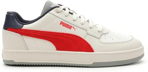 حذاء رياضي رجالي من PUMA Caven 2.0، White-Gold-Gum، 11.5 in Saudi Arabia