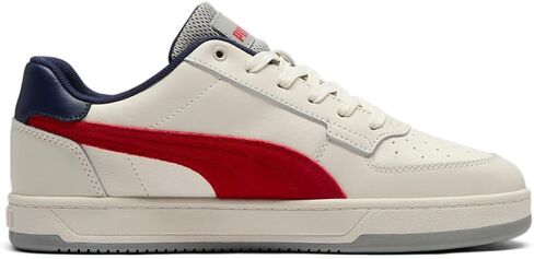 حذاء رياضي رجالي من PUMA Caven 2.0، White-Gold-Gum، 11.5 in Saudi Arabia