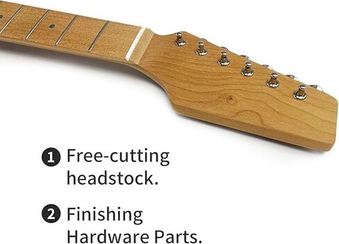 Ja DIY Electric Guitar Kit,Mahogany Body and Maplp Neck,Maplp Fretboard,Unfinished Uncut DIY Guitar Kit,Guitar Kits Build Your Own,Electric Guitars for Adults. in Saudi Arabia