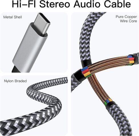 XLR to USB C Cable 4ft - USB C to XLR Male Output Cable for Mixer Console, Speaker in Saudi Arabia