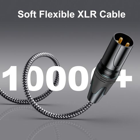 XLR to USB C Cable 4ft - USB C to XLR Male Output Cable for Mixer Console, Speaker in Saudi Arabia